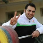 Iran's super heavyweight Behdad Salimi