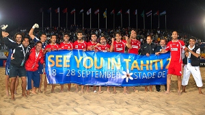 Iran beach soccer