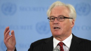 Russia's Permanent Representative to the United Nations Vitaly Churkin
