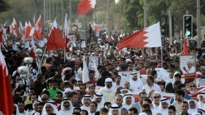 Bahraini protesters