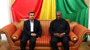 Mahmoud Ahmadinejad & John Dramani Mahama