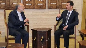 Ali Akbar Salehi & Bashar al-Assad
