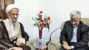Ayatollah Mohammad-Taqi Mesbah-Yazdi & Saeed Jalili