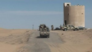 File photo shows a border area between Iran and Afghanistan.