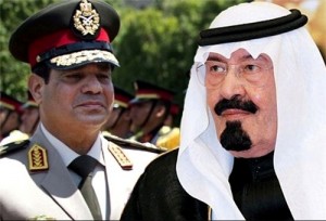 King Abdullah and Sisi