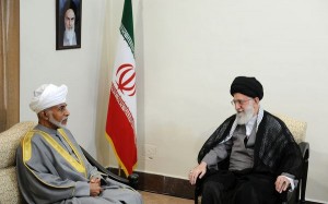 sultan Qaboos meeting Khamenei