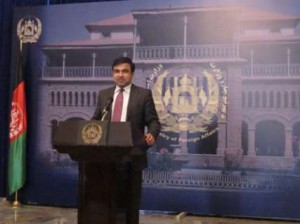 Afghan Foreign Ministry spokesman Janan Mosazai