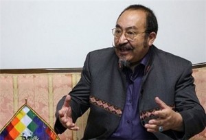 Bolivia envoy to Iran