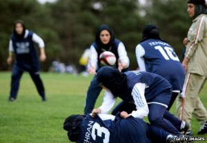 Iranian women rugby