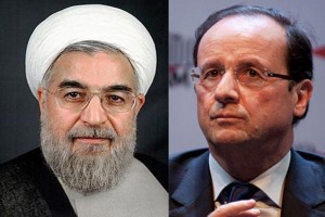 hollande and rouhani