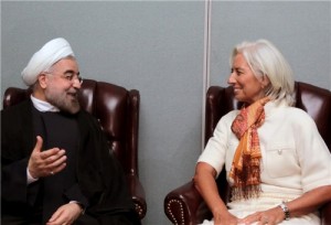 rouhani and Lagarde