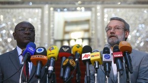 Ali Larijani Edward Korbly Doe Adjaho