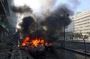 bomb in beirut