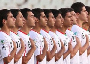 irans u16 football team