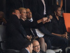 obama selfie