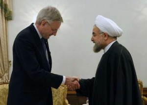 carl bilt and rouhani