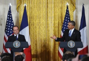 obama and hollande press conference