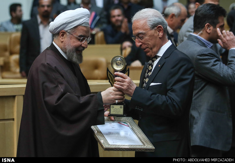 Rouhani in Kharazmi Festival