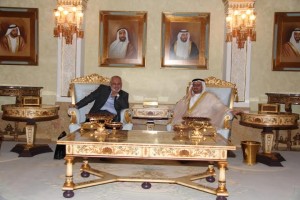 zarif and Mohammed bin Rashid Al Maktoum