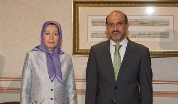 ahmad jarba and maryam rajavi