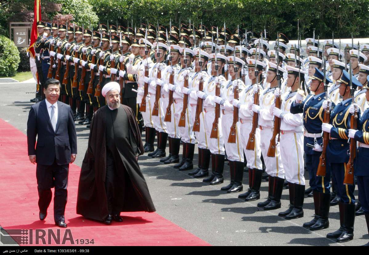 rouhani and xi jiping