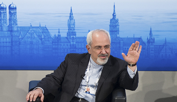 Iran's Foreign Minister Mohammad Javad Zarif attends the annual Munich Security Conference