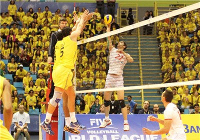 Iran-Brazil volleyball match