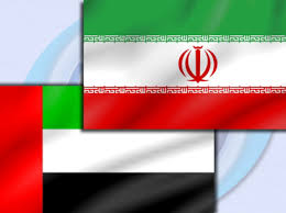 Iran-UAE flags