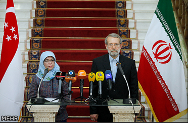 Larijani & Halimah Yacob