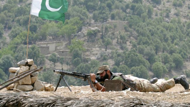 Pakistani army soldier