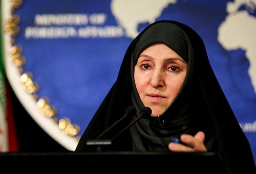 Iran's Foreign Ministry Spokeswoman Marziyeh Afkham