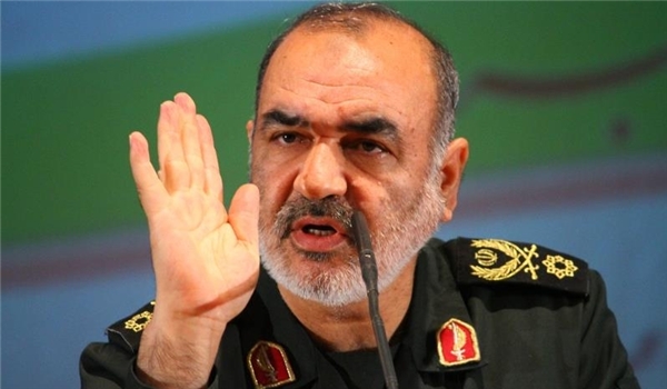 IRGCs second-in-command, Brigadier General Hossein Salami