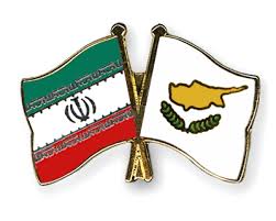 Iran-Cypriot flags
