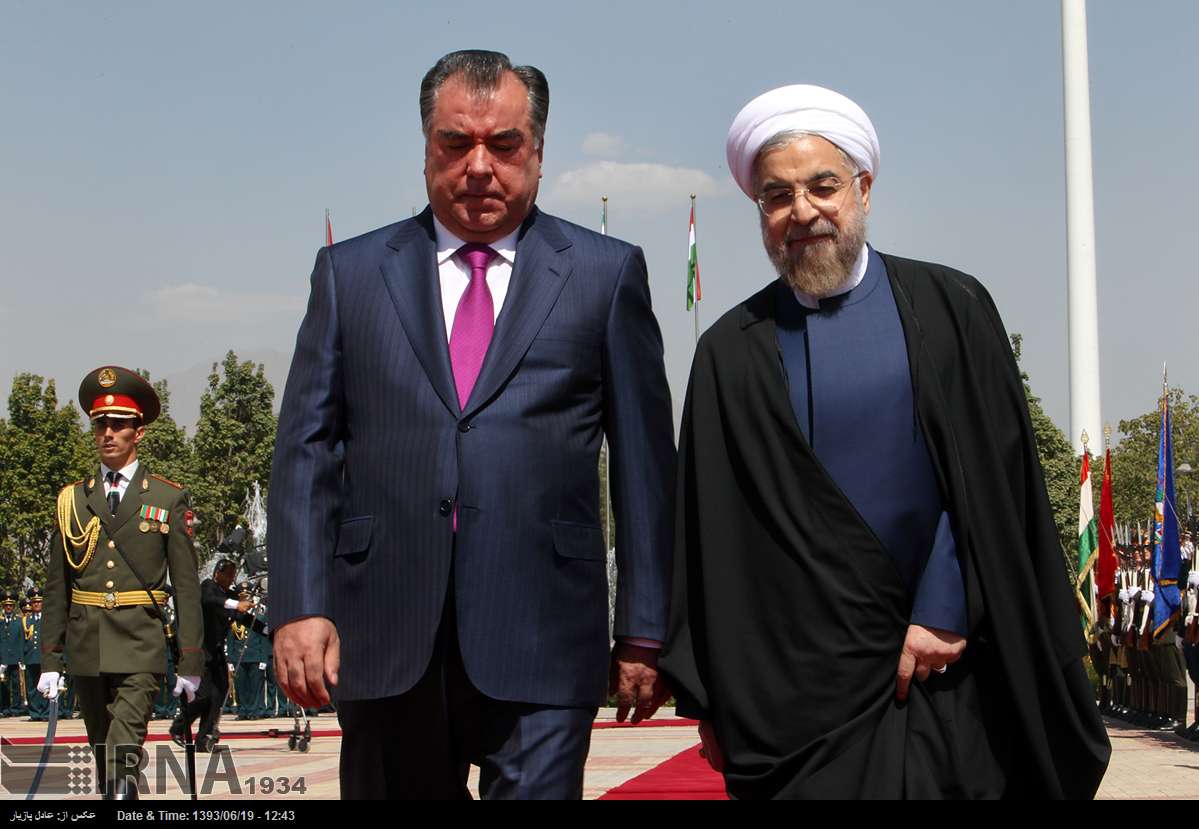 Rouhani & Imomali Rahmon