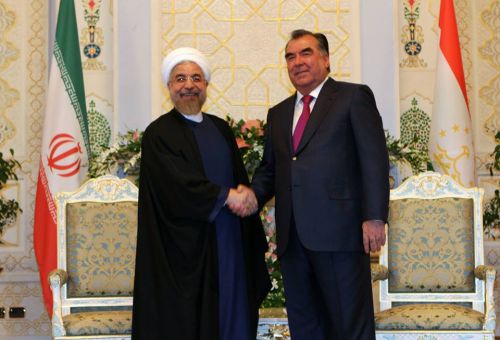 Rouhani & Imomali Rahmon4