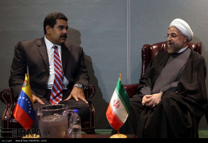 Rouhani & Nicholas Maduro