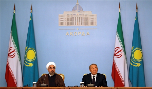 Rouhani & Nursultan Nazarbaev