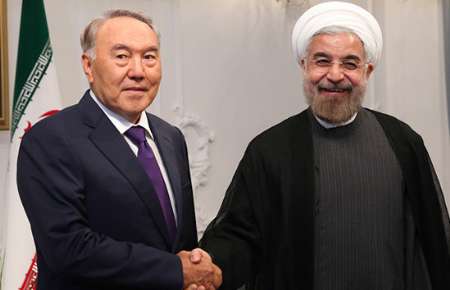 Rouhani & Nursultan Nazarbayev