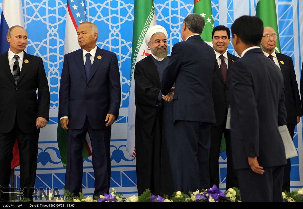 Rouhani in SCO