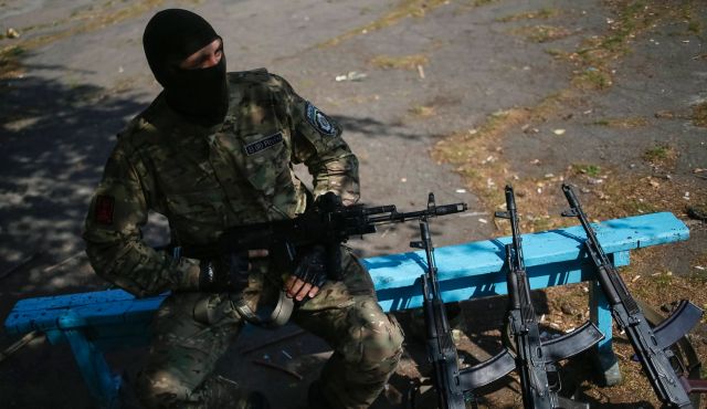 Ukrainian police task force