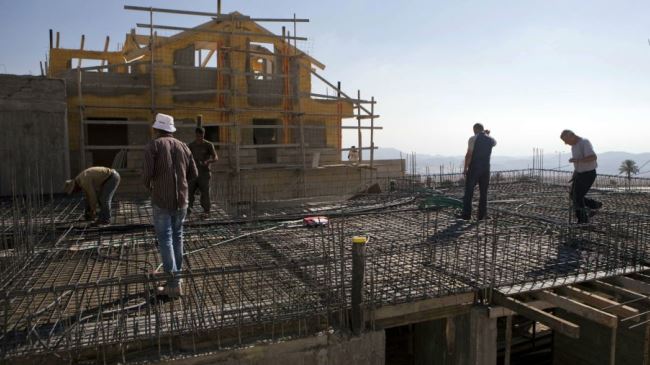 A file photo of illegal Israeli settlements in the West Bank.