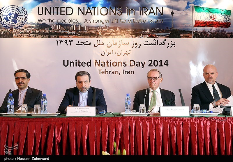 Araqchi in United Nations day in Tehran