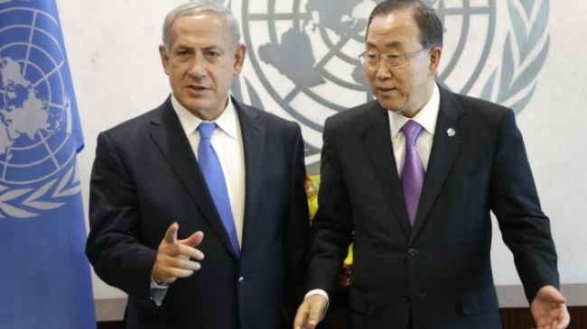 Ban Ki-moon & Netanyahou