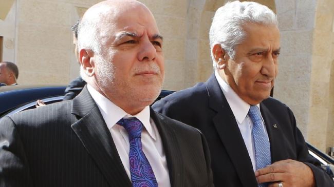 Haider al-Abadi & Abdullah Ensour