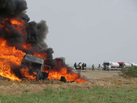 Iraqi fuel tanker