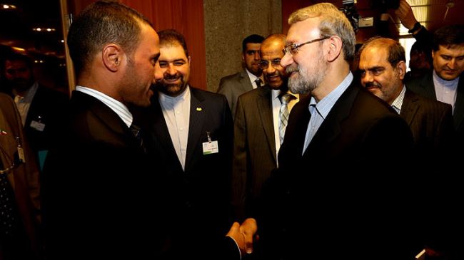 Larijani and Marzouq al-Ghanim i
