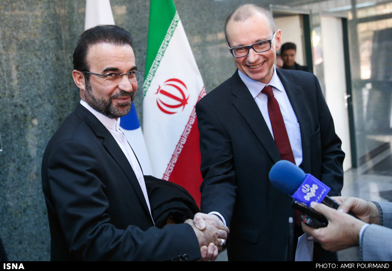 Najafi & IAEA agent in Tehran