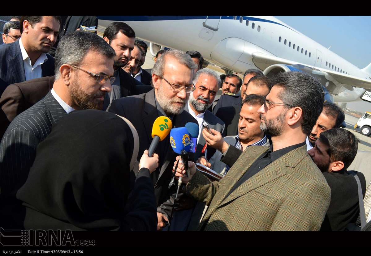 Larijani in Pakistan