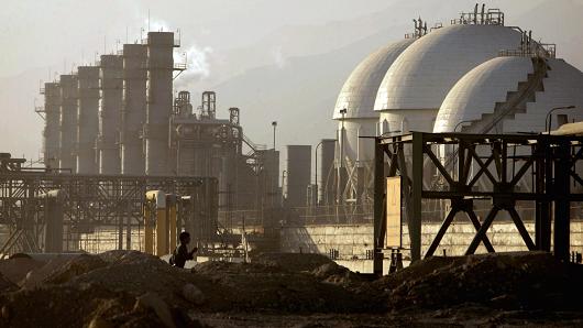 petrochemical complex in Assaluyeh