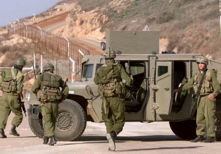 IDF troops on Lebanon border